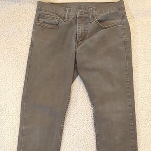 LEVIS 511 Mens 31W 30L Gray/Olive
